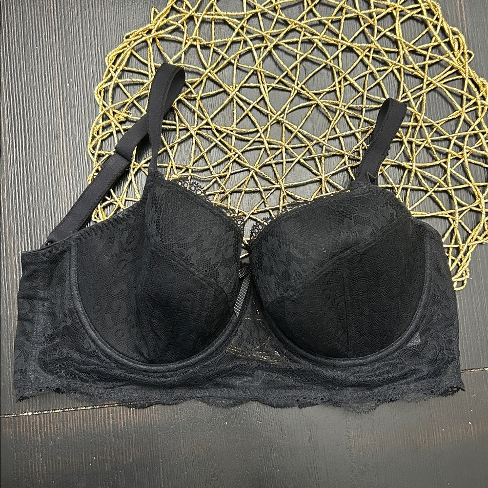 NWOT Freya Women's plus-size Freya Fancies Underwire Longline Bra 30H - Picture 4 of 6